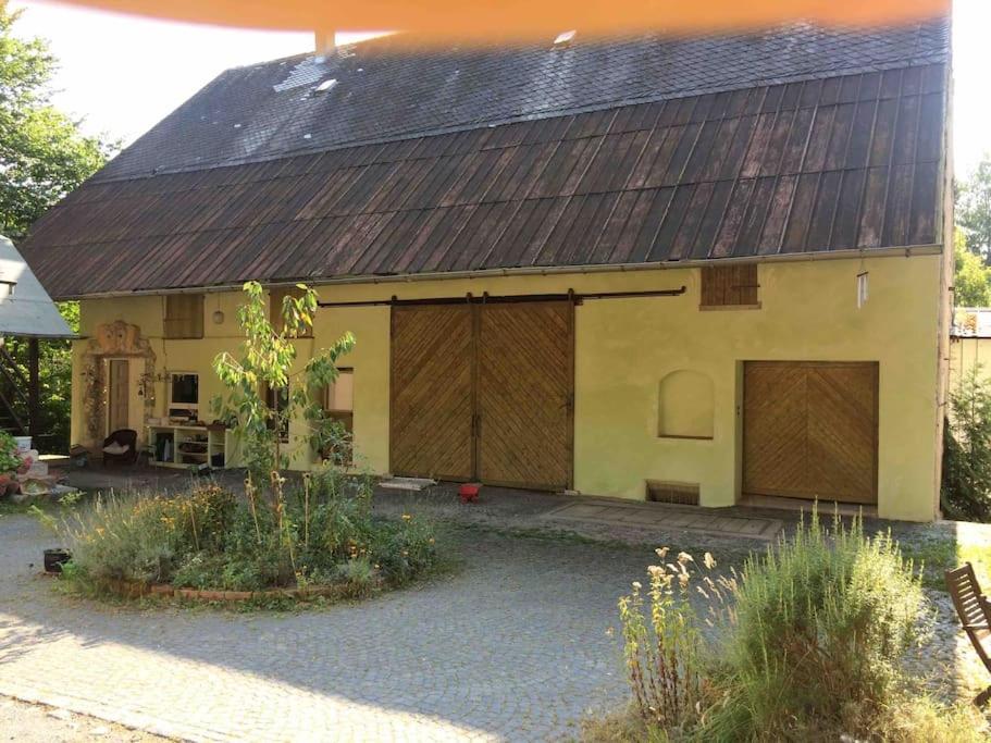 Kleine Kunstremise Mit Holzofen Burg Freienfels Apartment Weinbach Exterior photo