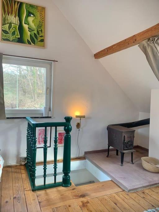 Kleine Kunstremise Mit Holzofen Burg Freienfels Apartment Weinbach Exterior photo